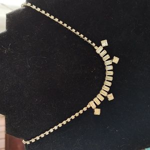 Vintage rhinestone choker